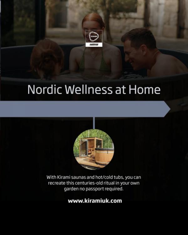 🌿🔥Nordic Wellness at Home🌿🔥
True wellness doesn’t need to be complicated. Inspired by centuries of Nordic tradition, it’s about warmth, fresh air, water and taking time to slow down right at home.
With Kirami UK, you can create your own outdoor wellness space, combining saunas, hot tubs and thoughtfully designed accessories that support year round wellbeing, whatever the season.
Because the best rituals are the ones you can return to, again and again.
#NordicWellness #WellnessAtHome #OutdoorLiving #SlowLiving #KiramiUK #GardenWellness 🌿🔥Nordic Wellness at Home🌿🔥
True wellness doesn’t need to be complicated. Inspired by centuries of Nordic tradition, it’s about warmth, fresh air, water and taking time to slow down right at home.
With Kirami UK, you can create your own outdoor wellness space, combining saunas, hot tubs and thoughtfully designed accessories that support year round wellbeing, whatever the season.
Because the best rituals are the ones you can return to, again and again.
#NordicWellness #WellnessAtHome #OutdoorLiving #SlowLiving #KiramiUK #GardenWellness